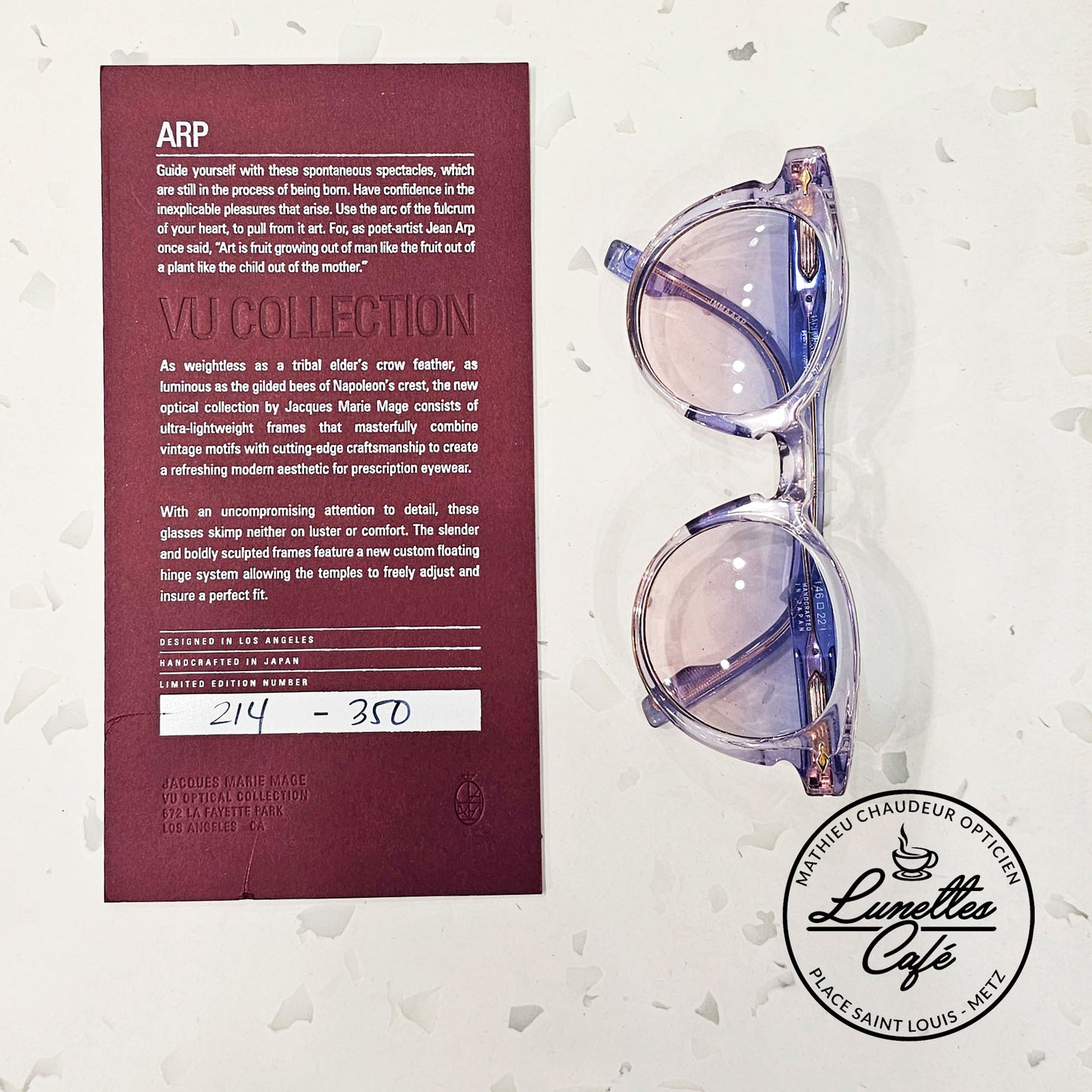 JACQUES MARIE MAGE ARP (JA006)